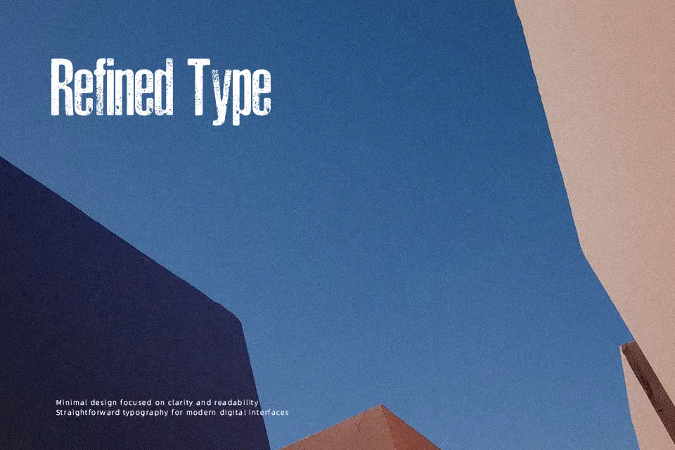 Asphaltic Scratch Rounded Font Rounded Font Preview for Poster
