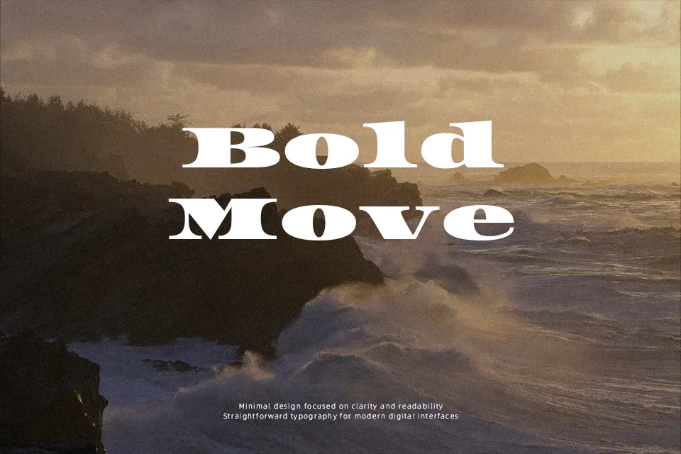 Asset Font Font Preview for Masculine Headline