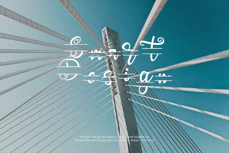 Aster Monogram Font Font Preview for Feminine Branding
