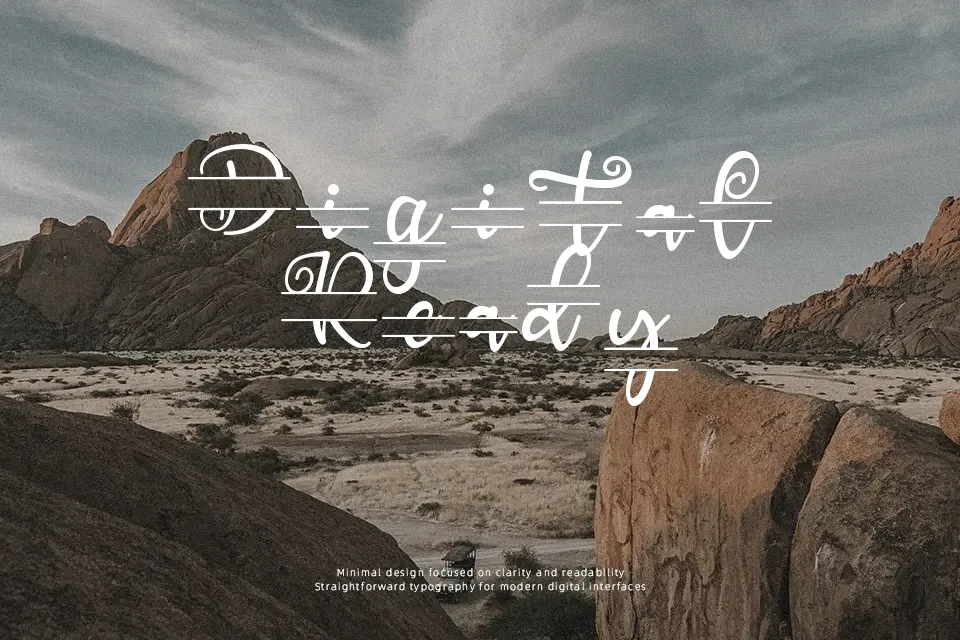 Aster Monogram Font Font Preview for Classic Branding