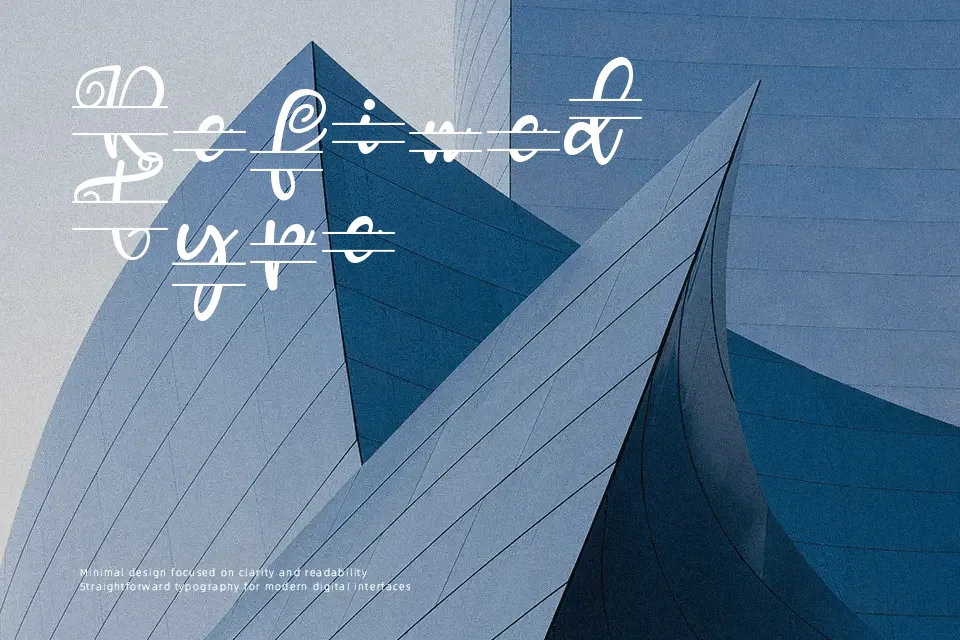 Aster Monogram Font Font Preview for Elegant Business Card