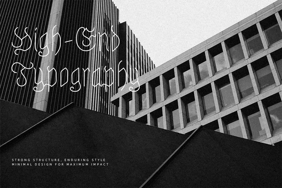 Astloch Font Font Preview for Dark Headline