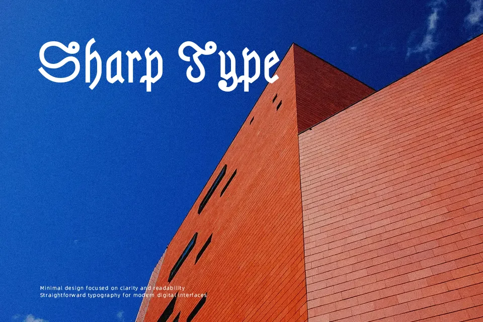 Astloch Font Font Preview for Poster