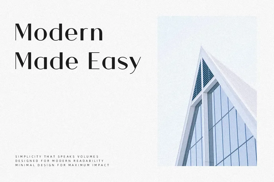 Athena Font Sans Serif Font Preview for Editorial