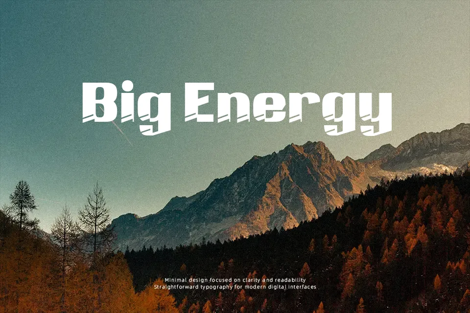 Athewe Font Font Preview for Poster
