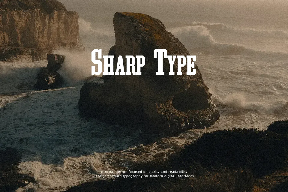 Athletic Supporter Font Font Preview for Retro Poster