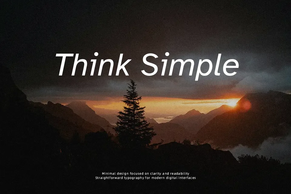Atkinson Hyperlegible Font Font Preview for Professional UI Design