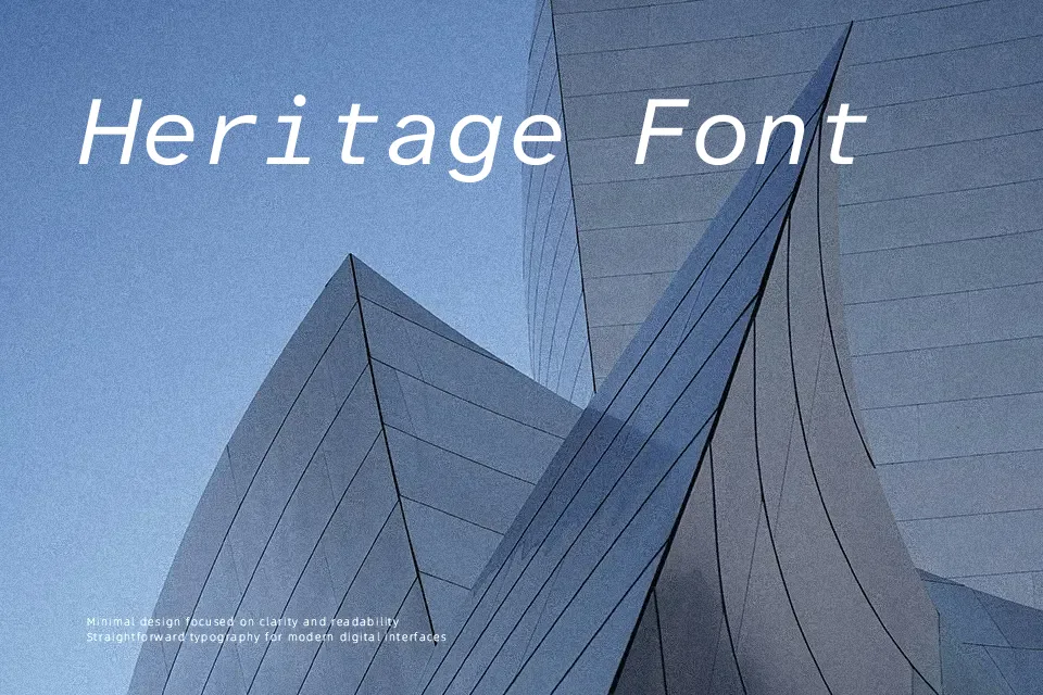 Atkinson Hyperlegible Mono Font Sans Serif Font Preview for Body Text