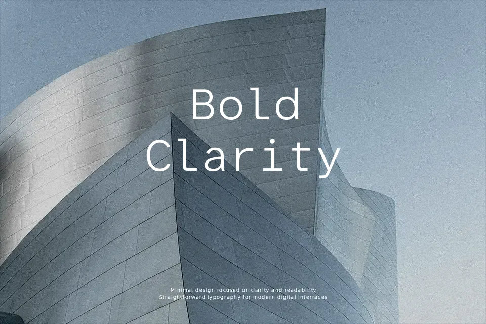 Atkinson Hyperlegible Mono Font Sans Serif Font Preview for Website