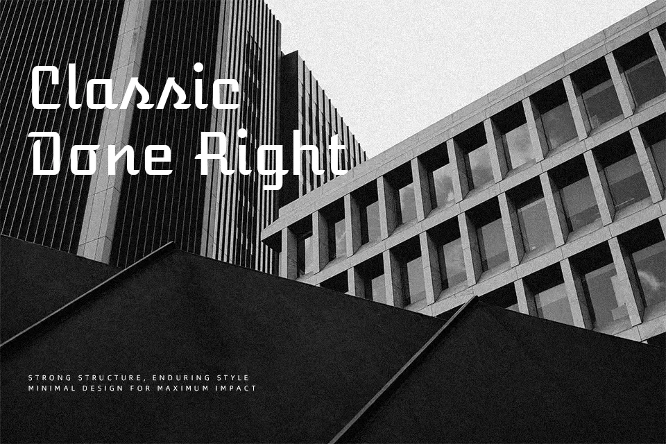 Atomic Age Font Decorative Font Preview for Restaurant