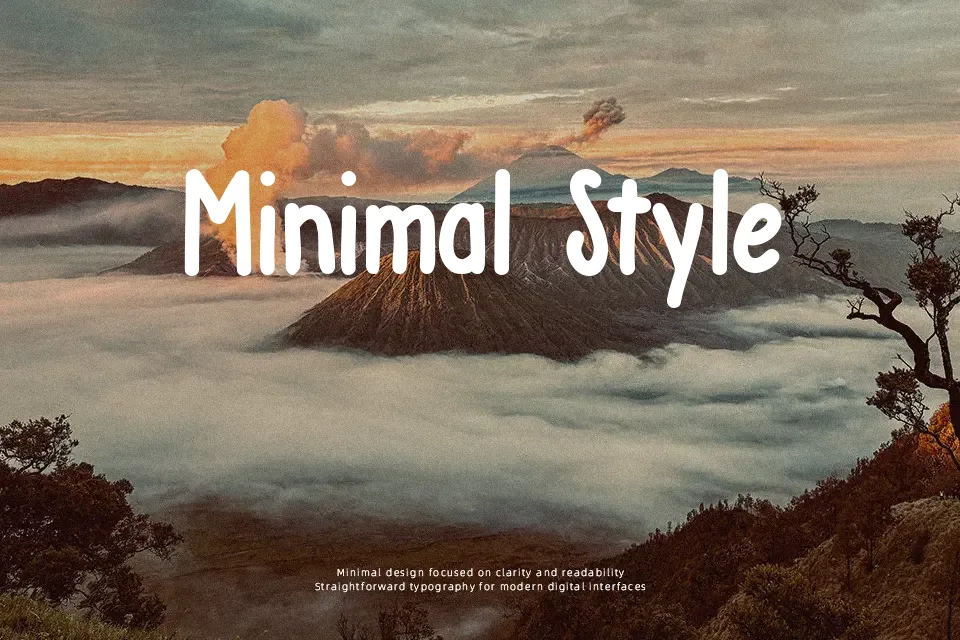 Austie Bost Chunky Description Font Handwritten Font Preview for Social Media