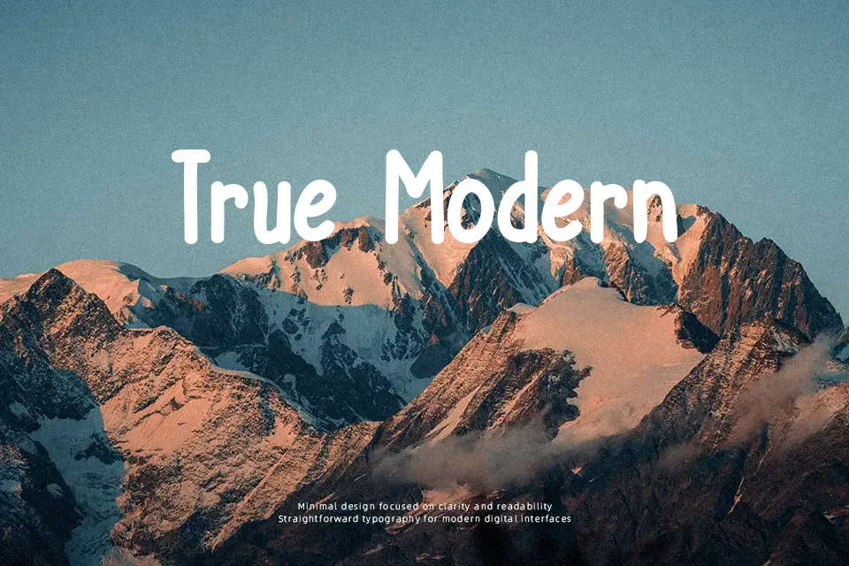 Austie Bost Chunky Description Font Font Preview for Friendly Mood