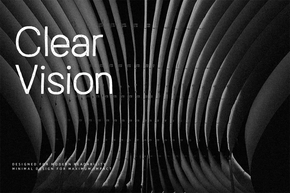 Austral Sans Stamp Font Display Font Preview for Advertising