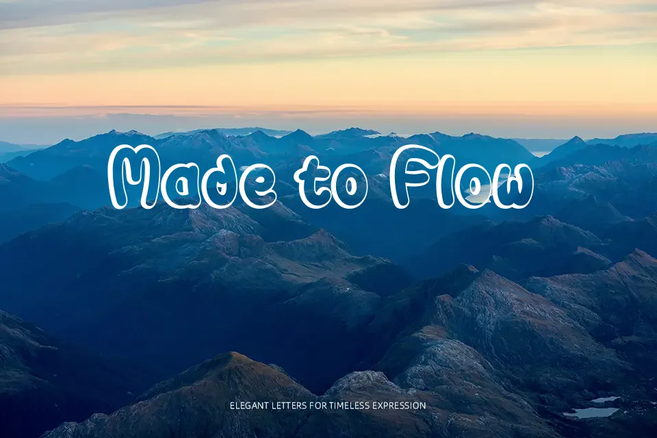 Autarquica Font Font Preview for Playful Poster