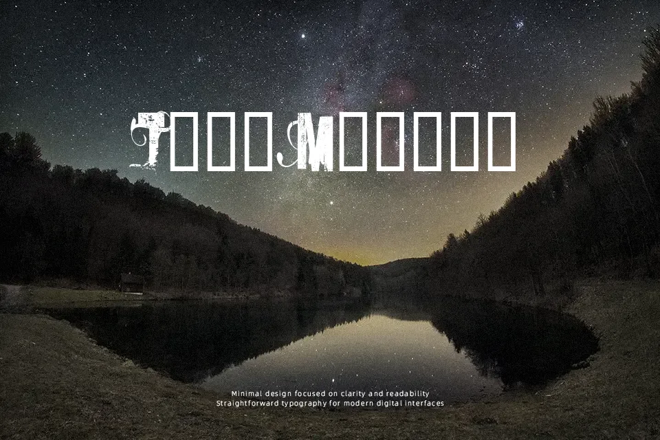 AutoDestruction Font Font Preview for Grunge Mood