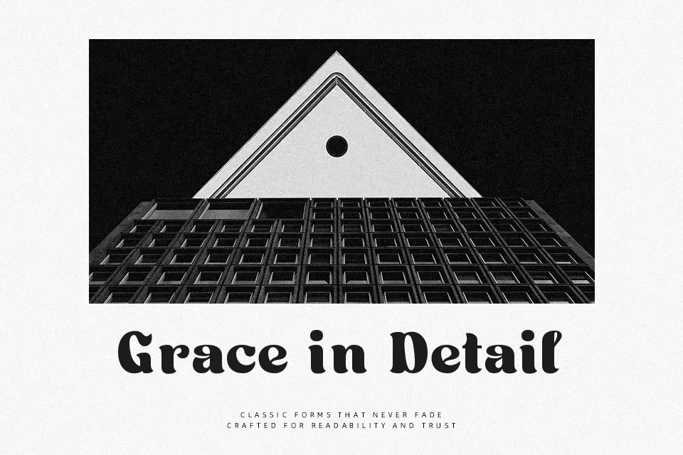 Aveghia Font Font Preview for Bold Headline