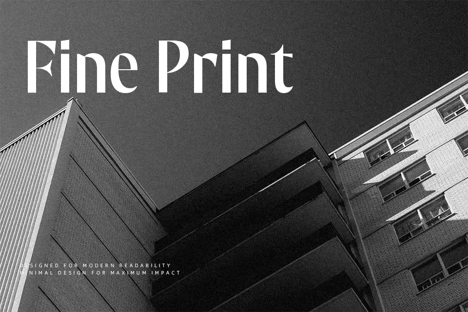 Aventena Font Font Preview for Poster