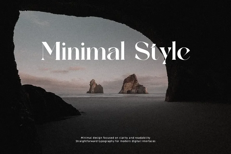 Average Font Decorative Font Preview for Logo