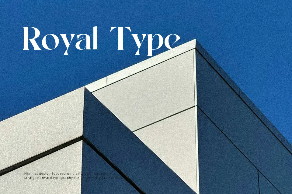 Average Font Font Preview for Vintage Mood