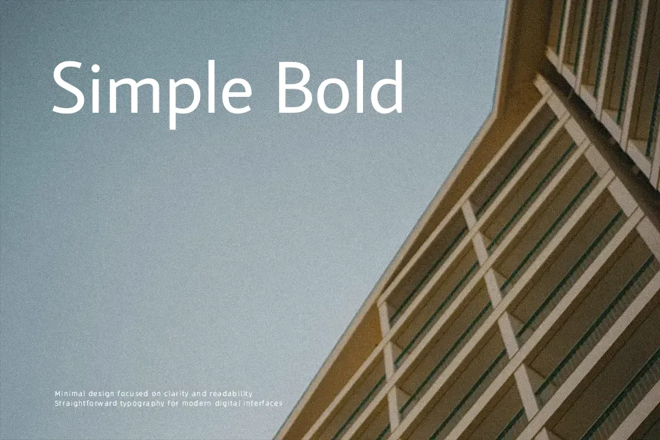 Average Sans Font Font Preview for Timeless Poster