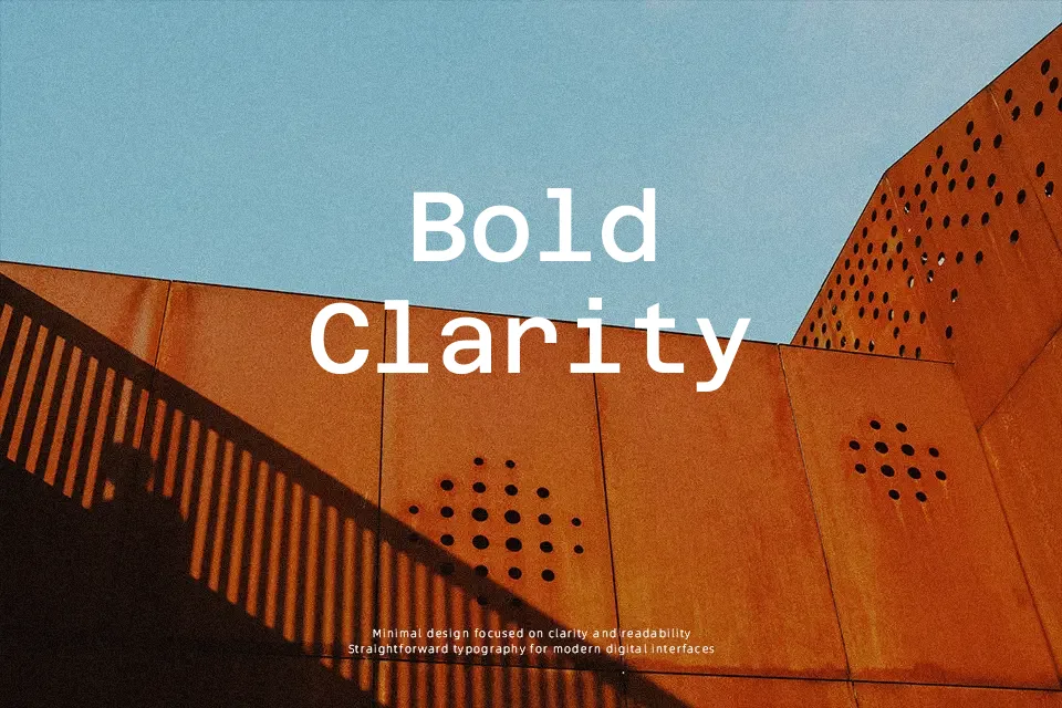 Azeret Mono Font Font Preview for Clean Headline