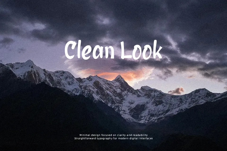 B Bagian Font Rounded Font Preview