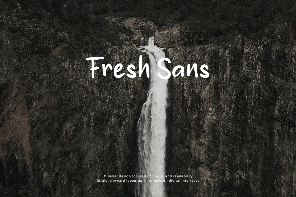 B Berantas Font Handwritten Font Preview