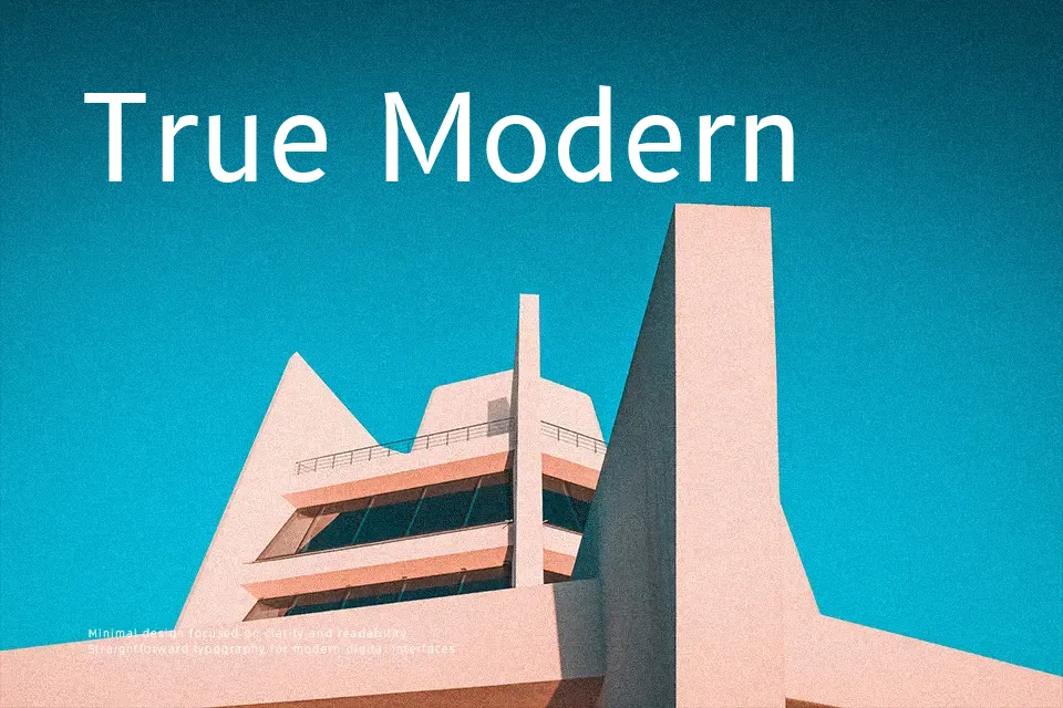 B612 Font Font Preview for Modern Body Text