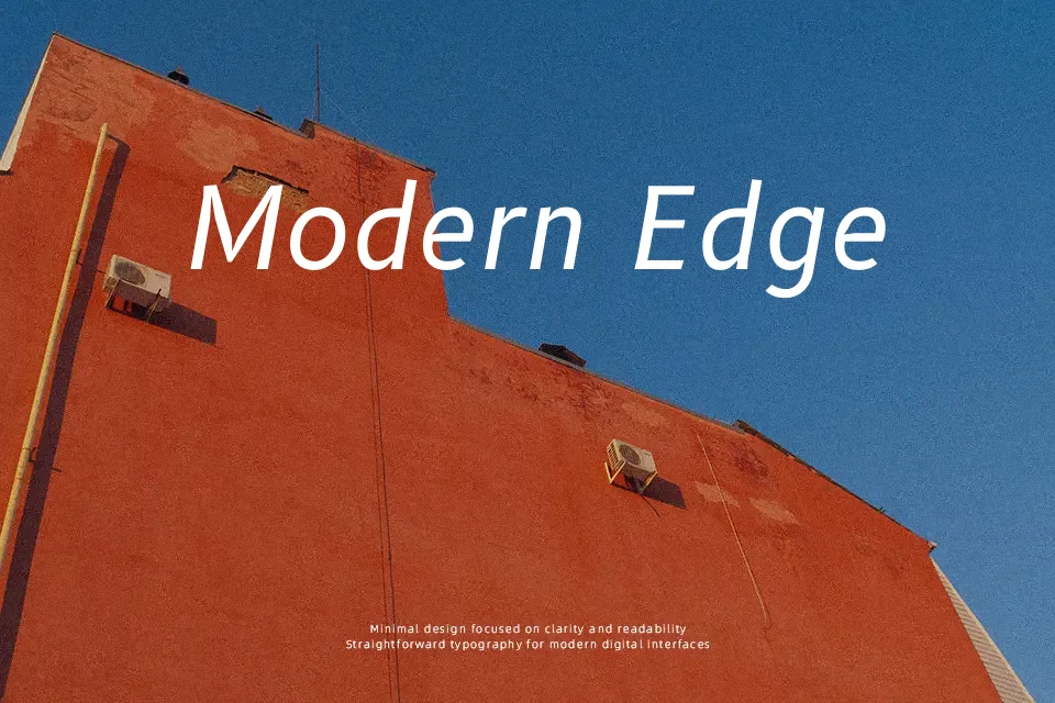 B612 Font Font Preview for Website