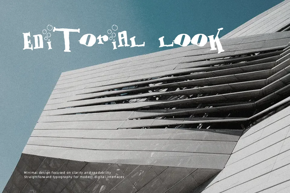 BabOonjaZzbaSsOon Font Font Preview for Artistic Poster