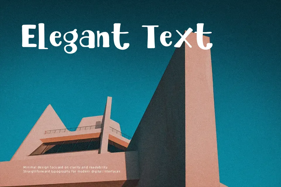 Baby Eliot Font Decorative Font Preview for Social Media