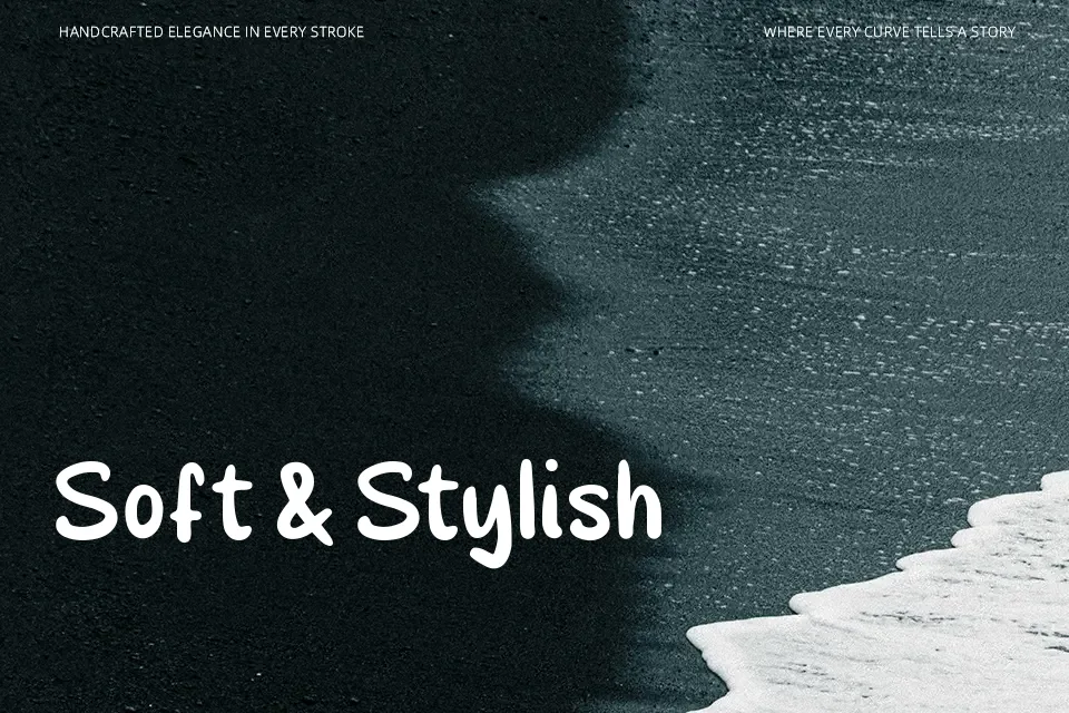 Baby Stuff Font Font Preview for Warm Packaging