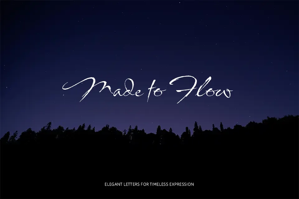 Babylonica Font Font Preview for Elegant Packaging