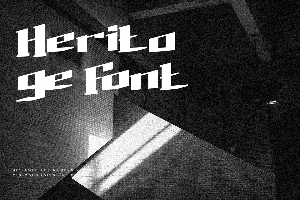 Bad Boy Font Condensed Font Preview
