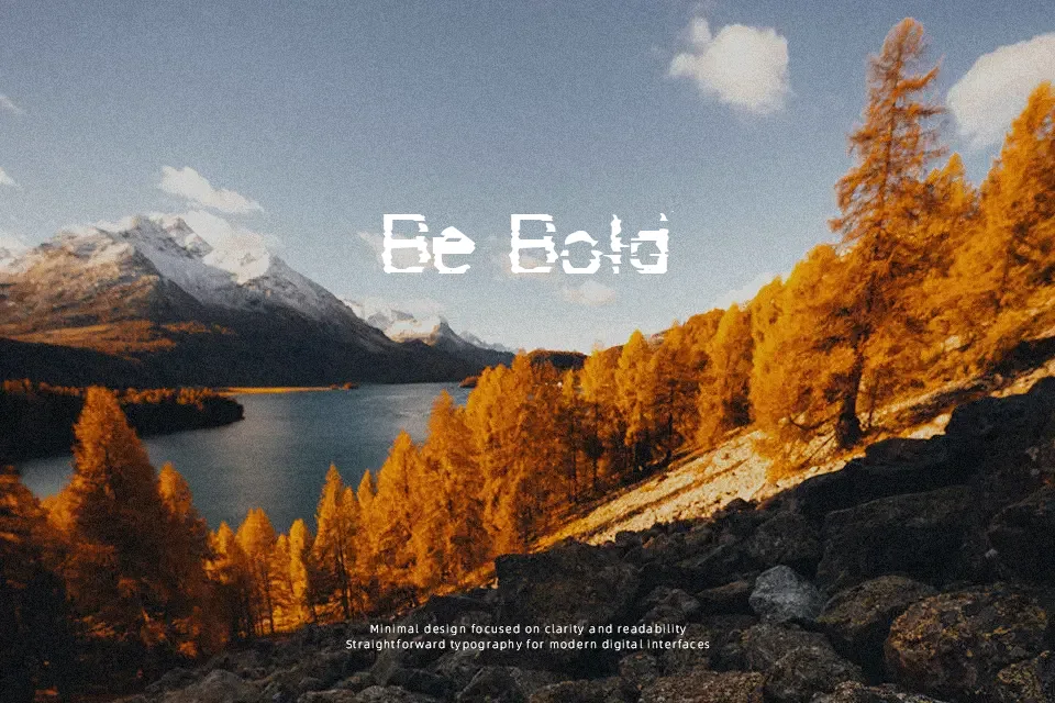 Bad Cargo Font Display Font Preview for Advertising