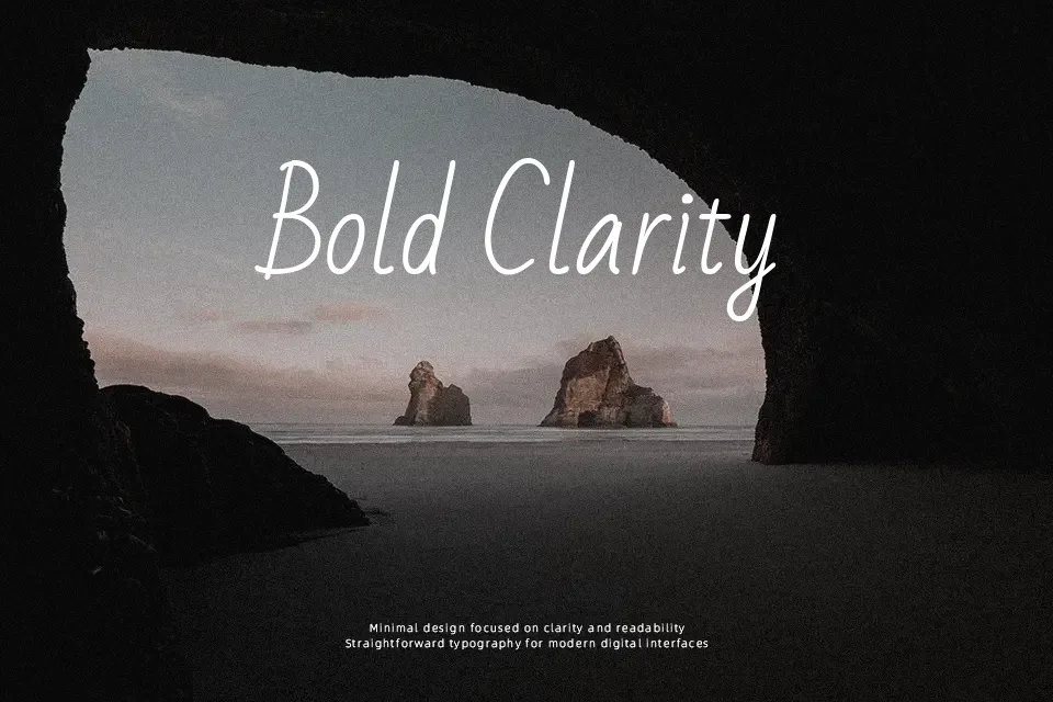 Bad Script Font Font Preview for Creative Packaging
