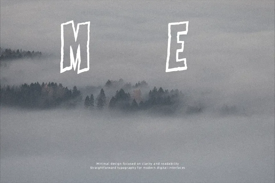 Bad Stories Font Font Preview for Dark Music