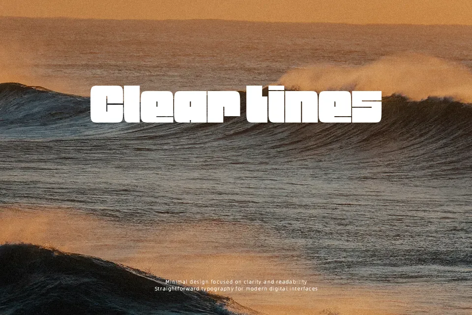 Badeen Display Font Font Preview for Groovy Music