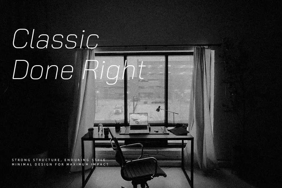 Bai Jamjuree Font Geometric Font Preview for Branding