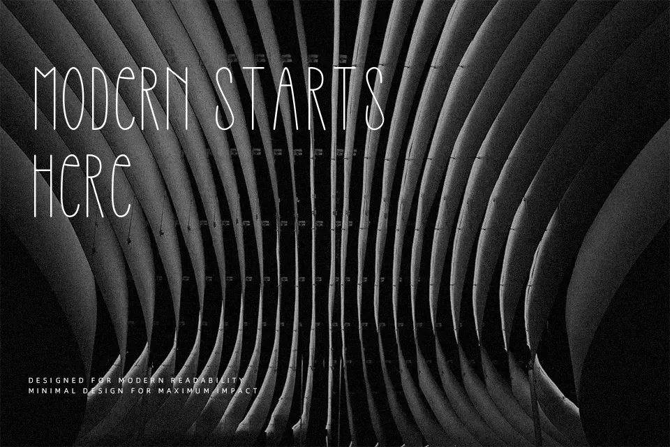Bale Home Font Font Preview for Friendly Website
