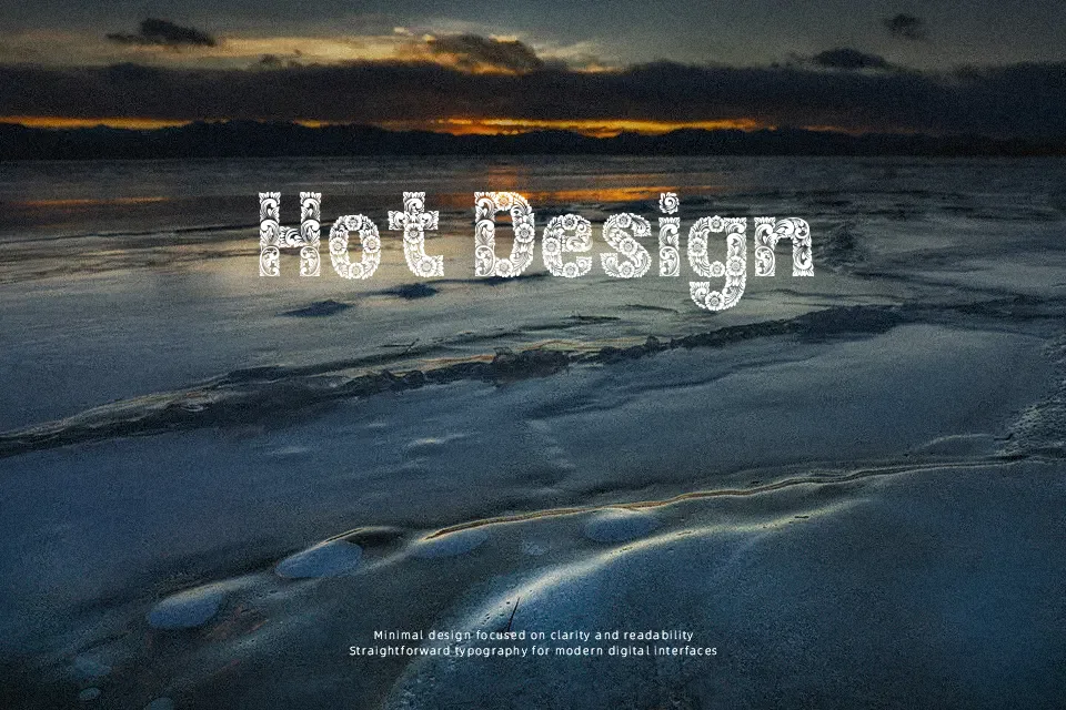 Balian Font Font Preview for Poster