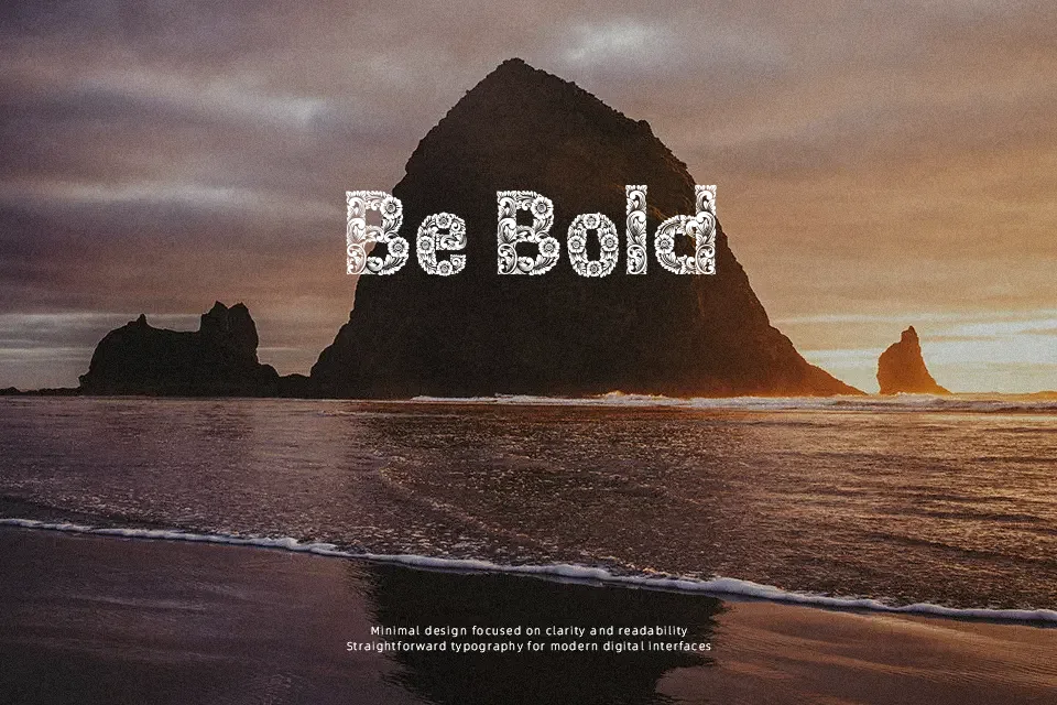 Balian Font Font Preview for Bold Logo