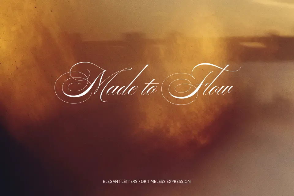 Ballet Font Font Preview for Playful Logo