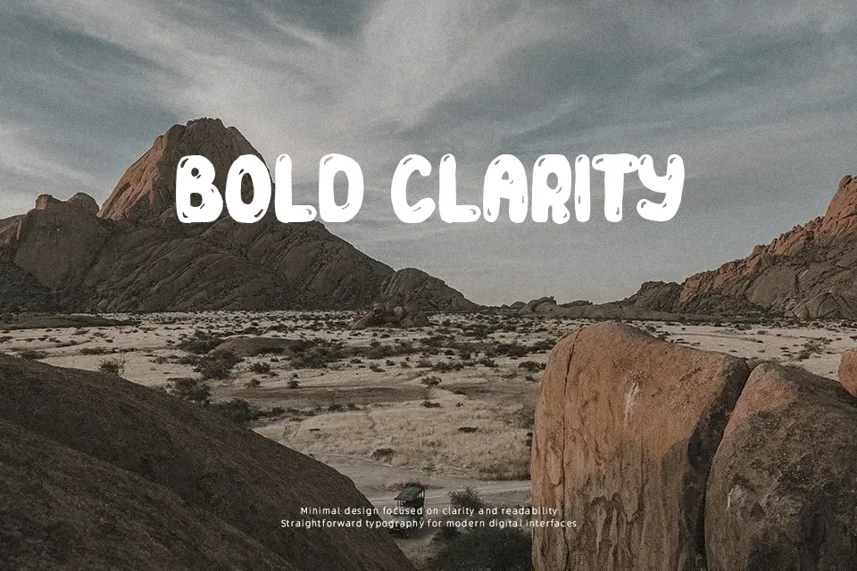 Ballooning Font Font Preview for Playful Poster