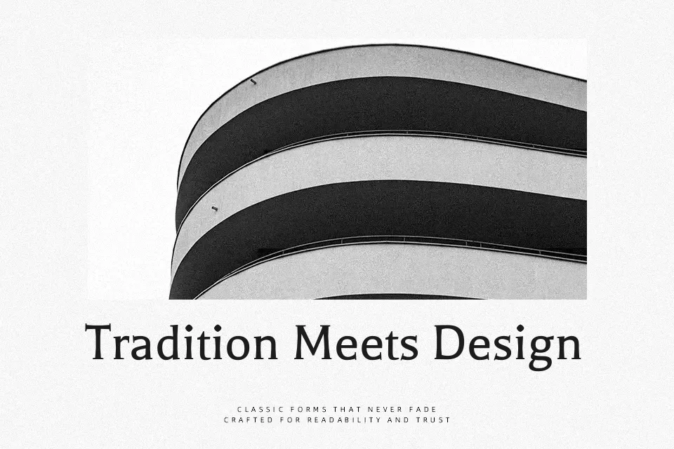 Balthazar Font Font Preview for Classic Headline