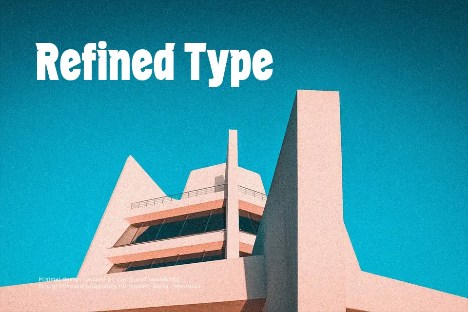 Bamen Font Font Preview for Logo