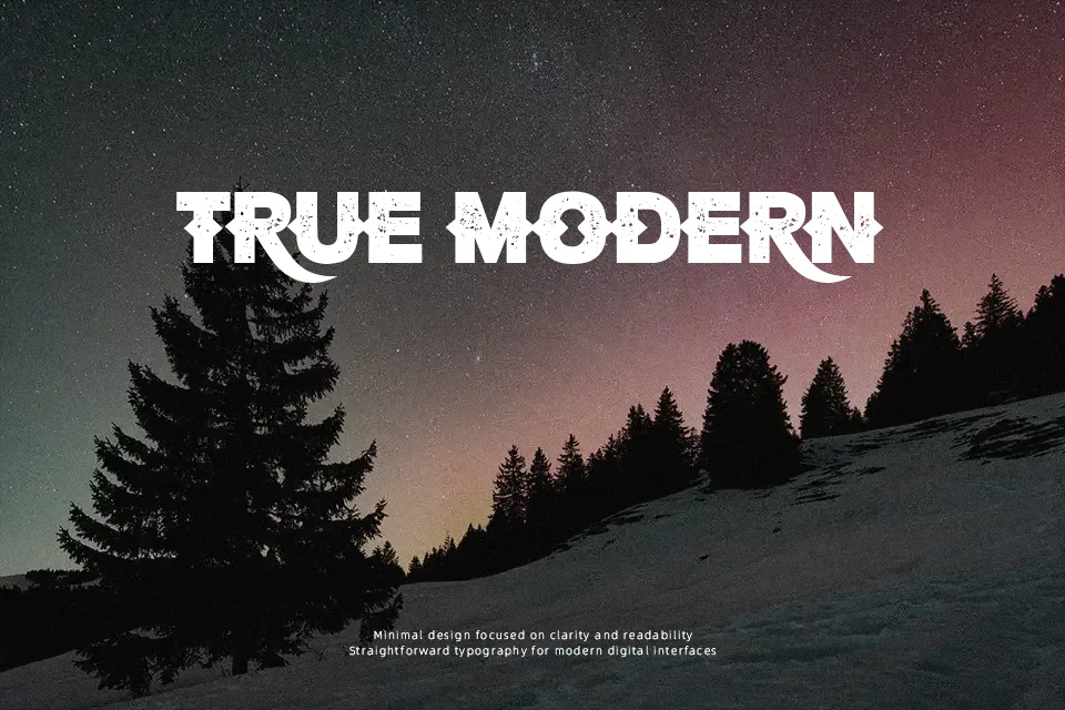 Bandero Font Font Preview for Western Headline
