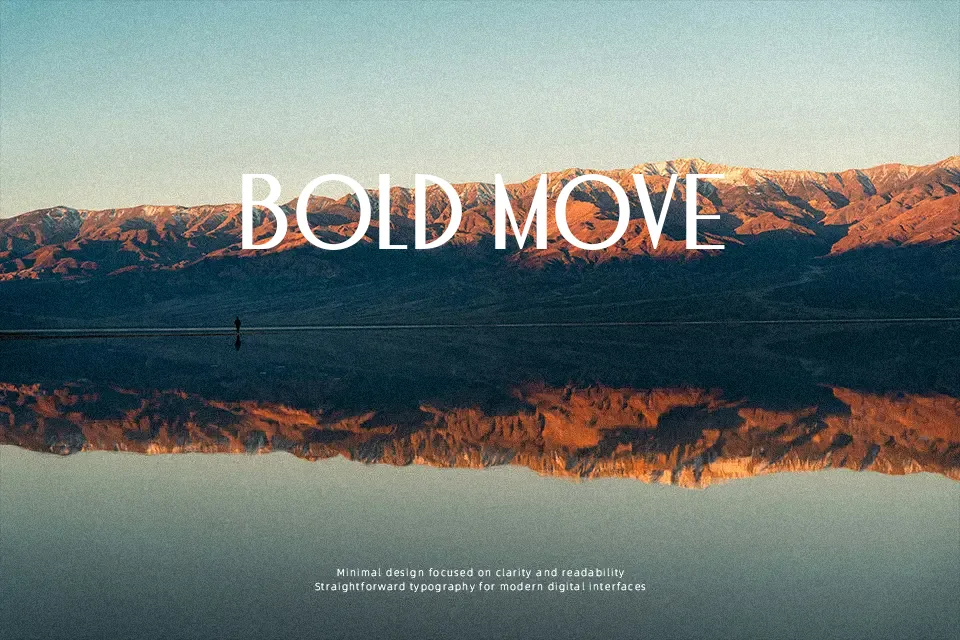 Bandoengsche Font Font Preview for Vintage Film