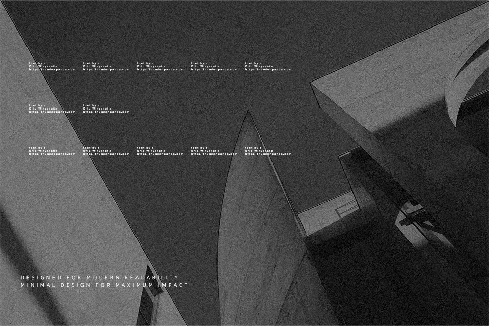 Banhart Font Font Preview for Creative Poster