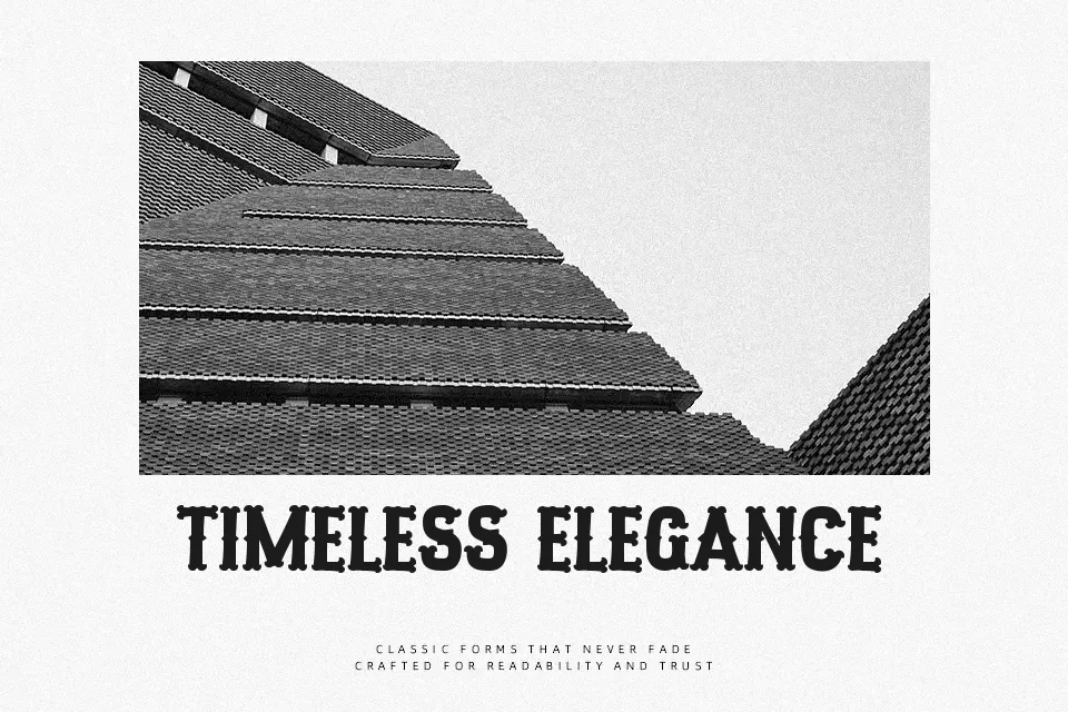 Barbarosa Font Font Preview for Warm Branding